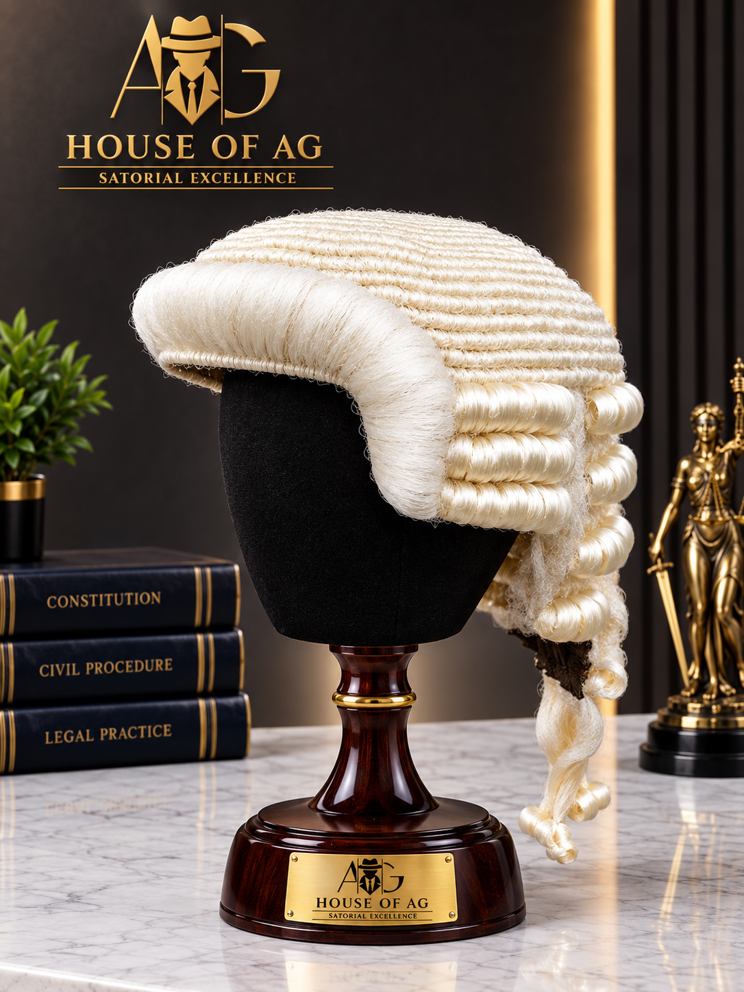 Horsehair Primus Wig